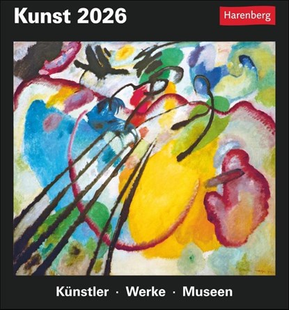 Kunst Tagesabreißkalender 2026 - Kulturkalender - Künstler, Werke, Museen, Regina Erbentraut ; Maria Christina Zopff - Paperback - 9783840035555