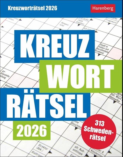 Kreuzworträtsel Tagesabreißkalender 2026, Stefan Krüger - Paperback - 9783840035807