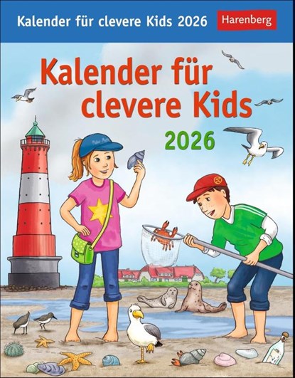 Kalender für clevere Kids Tagesabreißkalender 2026, Thomas Huhnold - Paperback - 9783840036026