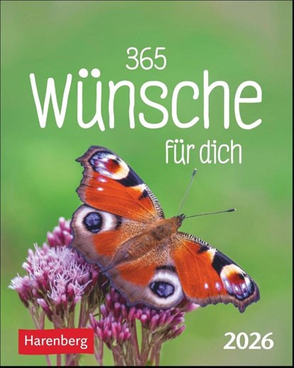 365 Wünsche für dich Mini-Geschenkkalender 2026, niet bekend - Paperback - 9783840036583