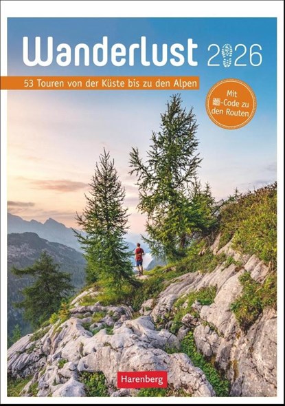 Wanderlust Wochen-Kulturkalender 2026 - 53 Touren von Sylt bis zu den Alpen, Michael Pröttel - Paperback - 9783840036613