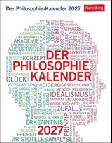 Der Philosophie-Kalender Tagesabreißkalender 2027 -  - 9783840039164
