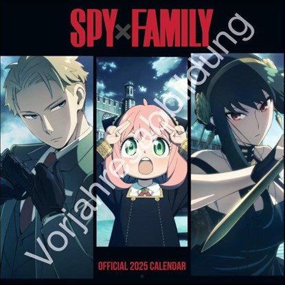 Spy x Family Broschurkalender 2026, niet bekend - Paperback - 9783840197000