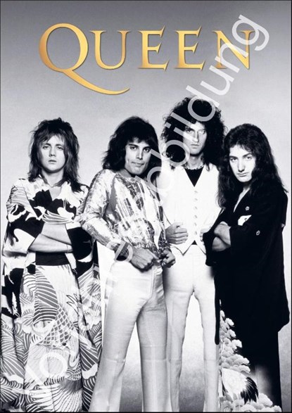 Queen Posterkalender 2026, niet bekend - Paperback - 9783840197048