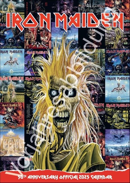 Iron Maiden Posterkalender 2026, niet bekend - Paperback - 9783840197116