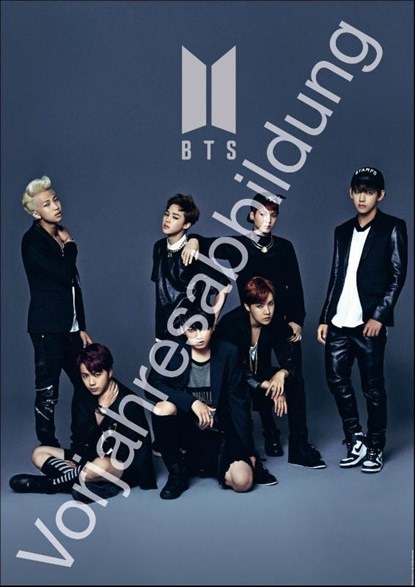 BTS Posterkalender 2026, niet bekend - Paperback - 9783840197123
