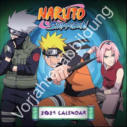 Naruto Broschurkalender 2026, niet bekend - Paperback - 9783840197185
