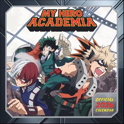 My Hero Academia Broschurkalender 2026, niet bekend - Paperback - 9783840197253