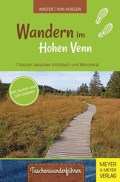 Wandern im Hohen Venn, Roland Walter ;  Rainer von Hoegen - Paperback - 9783840378553