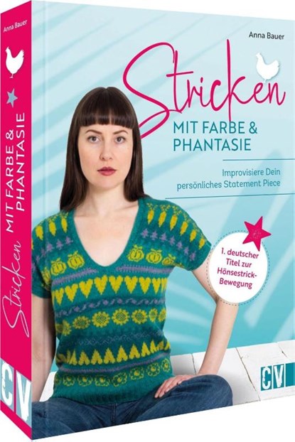 Stricken mit Farbe und Phantasie, Anna Bauer - Gebonden - 9783841066480