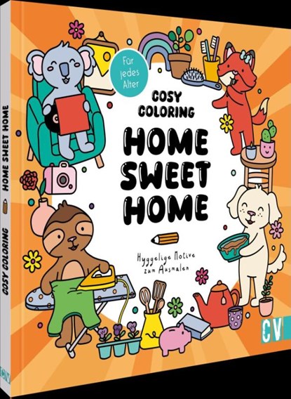Cosy Coloring - Home sweet Home, niet bekend - Paperback - 9783841068736