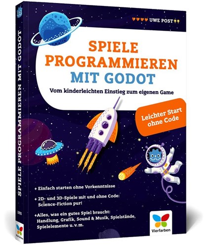 Spiele programmieren mit Godot, Uwe Post - Paperback - 9783842110557