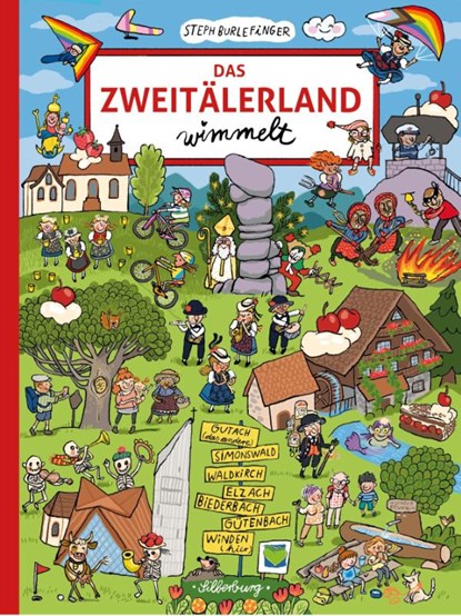 Das Zweitälerland wimmelt, Steph Burlefinger - Gebonden - 9783842524347