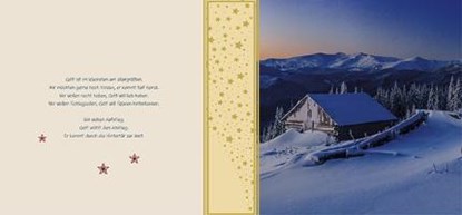 Gesegnete Weihnachten, HAHNE,  Peter - Gebonden - 9783842935587