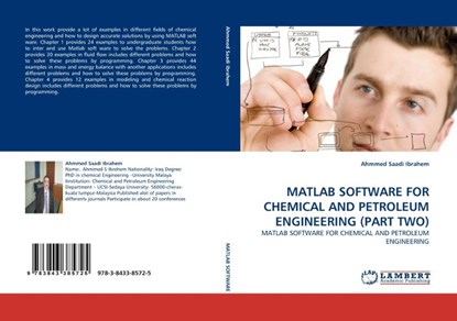 MATLAB Software for Chemical and Petroleum Engineering (Part Two), Ahmmed Saadi Ibrahem - Paperback - 9783843385725