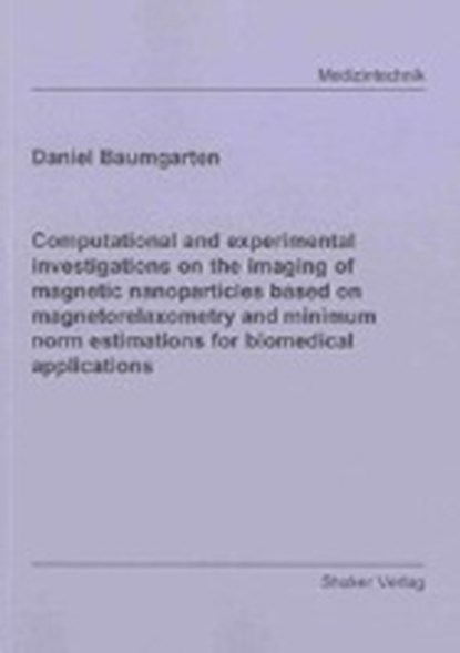 Baumgarten, D: Computational and experimental investigations, BAUMGARTEN,  Daniel - Paperback - 9783844003208