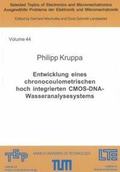 Entwicklung eines chronocoulometrischen hoch integrierten CMOS-DNA-Wasseranalysesystems, niet bekend - Paperback - 9783844019957