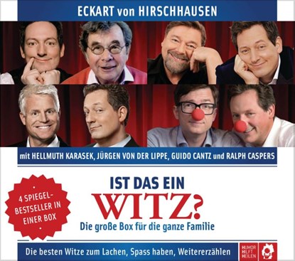 Ist das ein Witz? Die große Box für die ganze Familie, Eckart von Hirschhausen ; Guido Cantz ; Ralph Caspers ; Hellmuth Karasek - AVM - 9783844529708