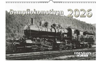 Dampflokomotiven 2026, niet bekend - Paperback - 9783844659511