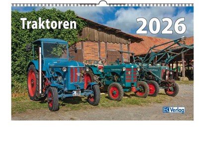 Traktoren 2026, niet bekend - Paperback - 9783844659689