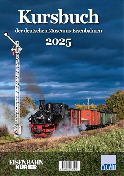 Kursbuch der deutschen Museums-Eisenbahnen - 2025, niet bekend - Paperback - 9783844668452