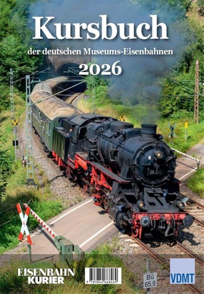 Kursbuch der deutschen Museums-Eisenbahnen - 2026, niet bekend - Paperback - 9783844668469