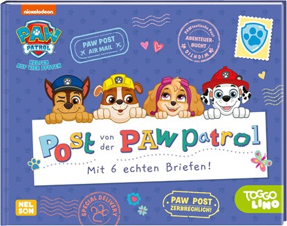 PAW Patrol Mitmachbuch: Post von der PAW Patrol, niet bekend - Gebonden - 9783845121635