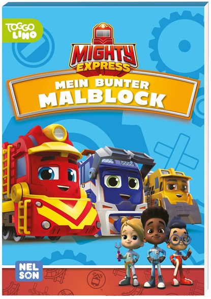 Mighty Express: Mein bunter Malblock, niet bekend - Paperback - 9783845123721