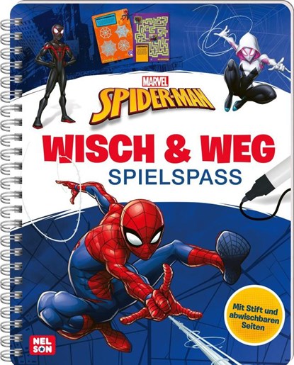 Marvel: Spider-Man Wisch & Weg - Spielspaß, niet bekend - Paperback - 9783845124162