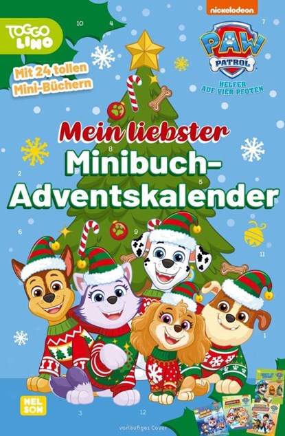 PAW Patrol Mitmachbuch: Mein liebster Minibuch-Adventskalender, niet bekend - Paperback - 9783845128085