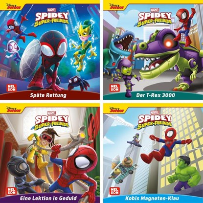 4er-Set Maxi-Mini 53: MARVEL: Spidey und seine Super-Freunde, niet bekend - Paperback - 9783845128412