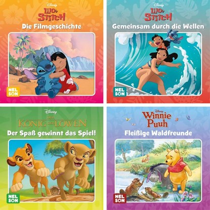 4er-Set Maxi-Mini 56: Disney Klassiker, niet bekend - Paperback - 9783845128511