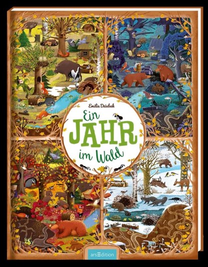 Ein Jahr im Wald, Emilia Dziubak - Gebonden - 9783845813240