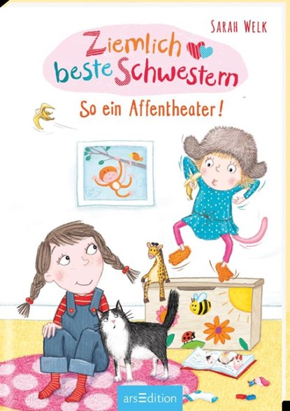 Ziemlich beste Schwestern - So ein Affentheater! (Ziemlich beste Schwestern 2), Sarah Welk - Gebonden - 9783845821436