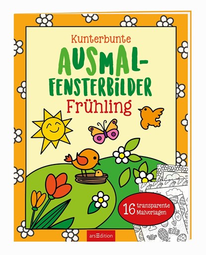 Kunterbunte Ausmal-Fensterbilder - Frühling, Emma Munro-Smith - Overig - 9783845839936