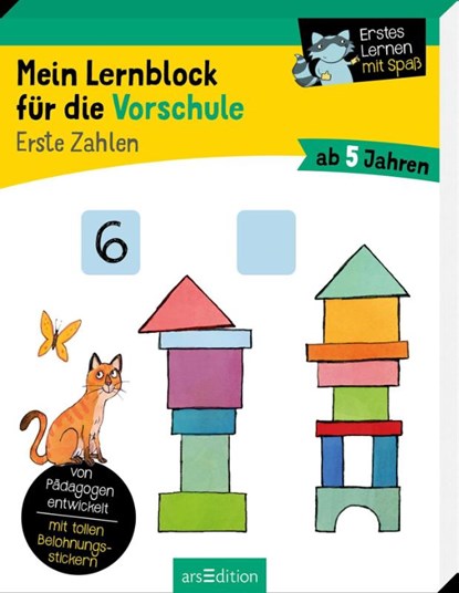 Mein Lernblock für die Vorschule - Erste Zahlen, Hannah Lang - Paperback - 9783845844077
