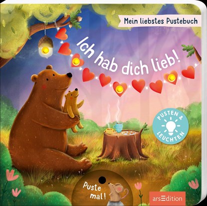 Mein liebstes Pustebuch - Ich hab dich lieb!, Maria Höck - Gebonden - 9783845848549