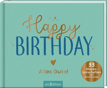 Happy Birthday - Alles Gute!, niet bekend - Gebonden - 9783845857817