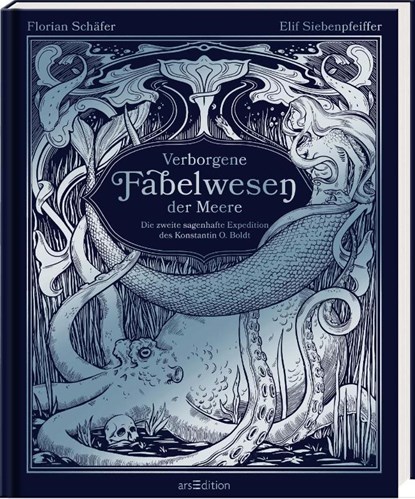 Verborgene Fabelwesen der Meere, Florian Schäfer - Gebonden - 9783845859736