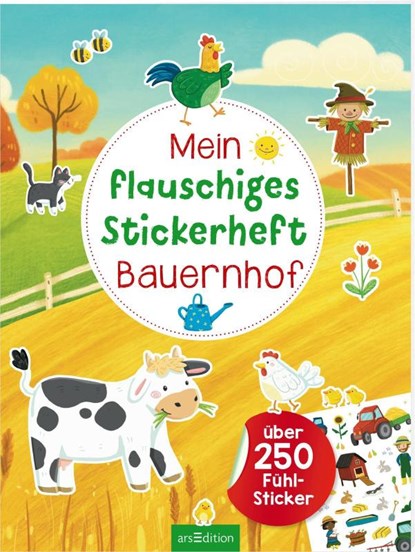 Mein flauschiges Stickerheft - Bauernhof, niet bekend - Paperback - 9783845860039