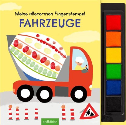 Meine allerersten Fingerstempel Fahrzeuge, niet bekend - Paperback - 9783845860671
