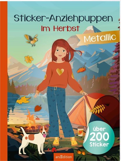 Sticker-Anziehpuppen Metallic - Im Herbst, niet bekend - Paperback - 9783845865416