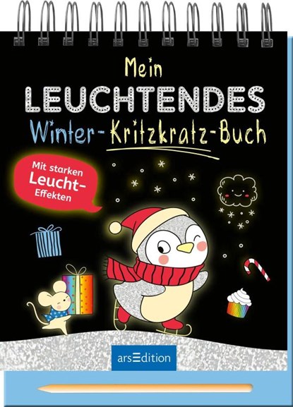 Mein leuchtendes Winter-Kritzkratz-Buch, niet bekend - Paperback - 9783845865492
