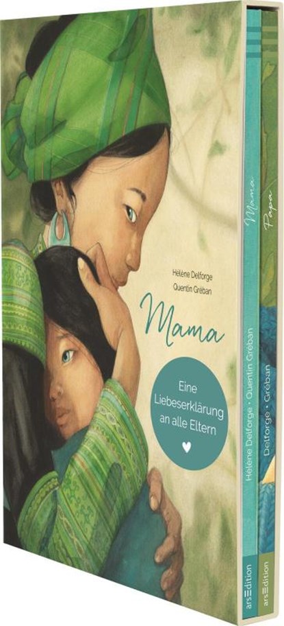 Geschenk-Schuber Mama & Papa, Hélène Delforge - Gebonden - 9783845866727