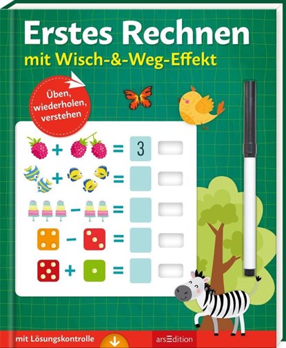 Erstes Rechnen - mit Wisch-&-Weg-Effekt,  - Gebonden - 9783845868035