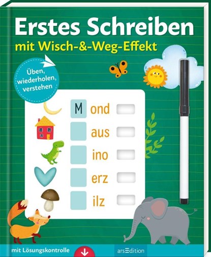 Erstes Schreiben - mit Wisch-&-Weg-Effekt, niet bekend - Gebonden - 9783845868042