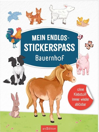 Mein Endlos-Stickerspaß - Bauernhof, niet bekend - Paperback - 9783845868158