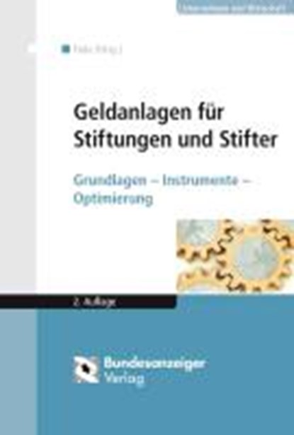 Geldanlagen für Stiftungen und Stifter, niet bekend - Paperback - 9783846200223