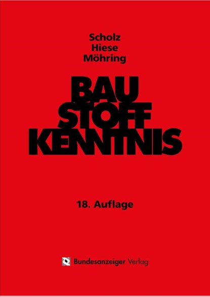 Baustoffkenntnis, Harald Knoblauch - Gebonden - 9783846205389
