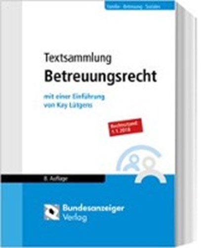 Textsammlung Betreuungsrecht, niet bekend - Paperback - 9783846209011